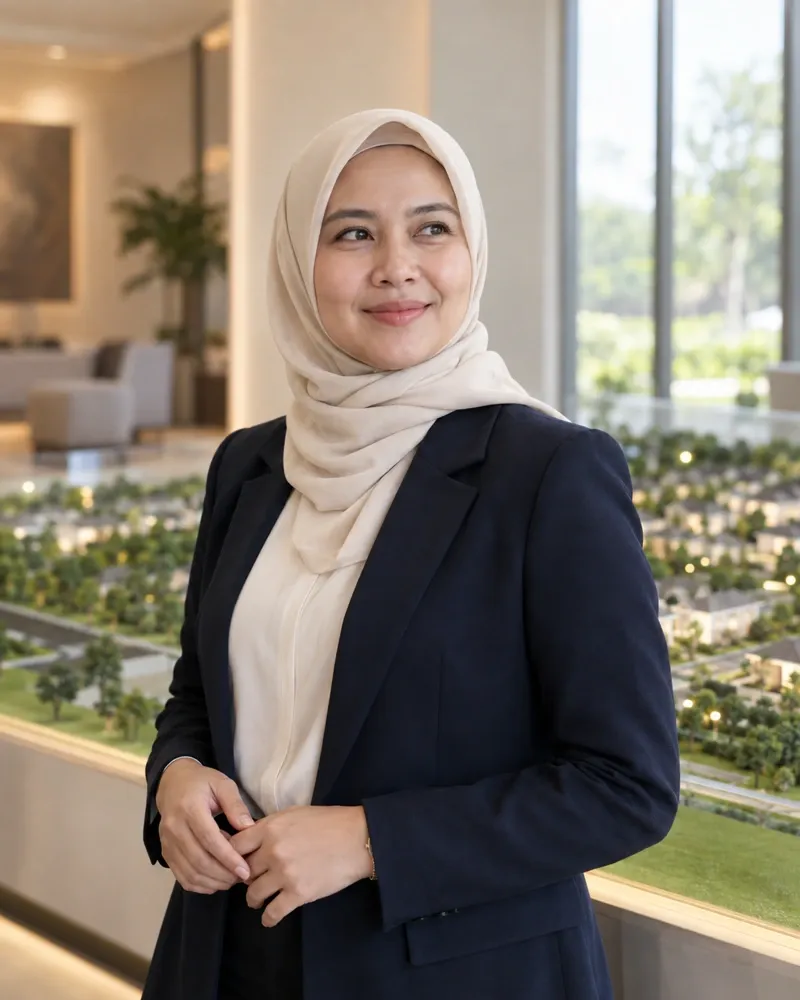 Ratna Dwi Anggraini, Kepala Marketing Gallery Raftel Land